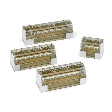 RIPARTITORE COMPATTO BIPOLARE SERIE DBLOCK, A SERRAGGIO DIRETTO, 125A 15 VIE SEZIONE INGRESSO 35mmq product photo Photo 01 3XL