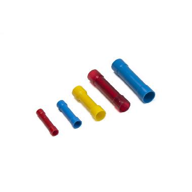 GIUNTO TESTA-TESTA, PREISOLATO IN POLIAMMIDE PA6.6, ROSSO, PER CONDUTTORI IN RAME, SEZIONE 0,25-1,5 mmq (Conf. da 100 Pz.) product photo Photo 02 3XL