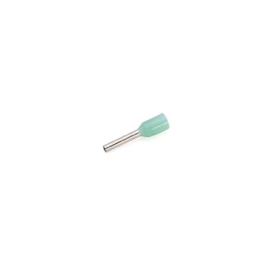 TUBETTO TERMINALE, PREISOLATO IN PA6, AZZURRO, PER CONDUTTORI FLESSIBILI IN RAME, SEZIONE 0,1-0,3mmq P=6mm (Conf. da 500 Pz.) product photo Photo 01 3XL
