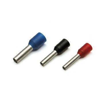 TUBETTO TERMINALE, PREISOLATO IN PA6, ROSSO, PER CONDUTTORI FLESSIBILI IN RAME, SEZIONE 1mmq P=12mm (Conf. da 500 Pz.) product photo Photo 02 3XL