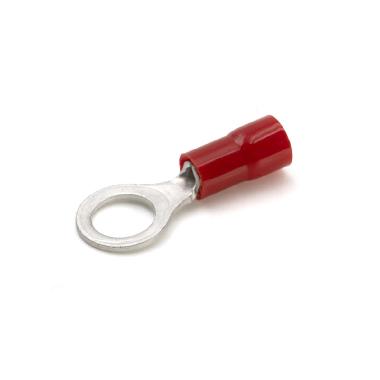 CAPOCORDA AD OCCHIELLO, PREISOLATO IN PVC, ROSSO, PER CONDUTTORI IN RAME, VITE 6mm SEZIONE 0,25-1,5 mmq (Conf. da 100 Pz.) product photo Photo 01 3XL