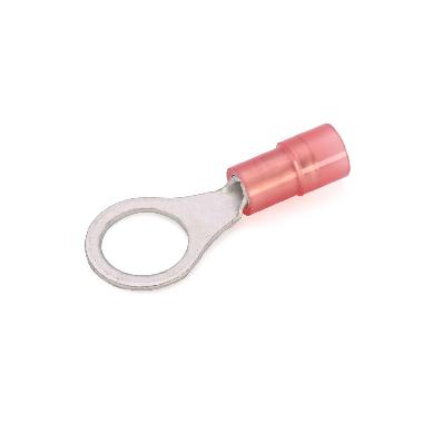 CAPOCORDA A OCCHIELLO RINFORZATO ANTIVIBRANTE, PREISOLATO IN PA6.6, ROSSO, PER CONDUTTORI IN RAME, HALOGEN FREE, SEZIONE 0,25-1,5mmq VITE 8mm (Conf. da 100 Pz.) product photo Photo 01 3XL