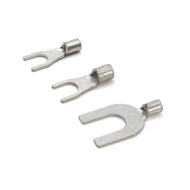 CAPOCORDA A FORCELLA, NON ISOLATO, CON COLLETTO NON BRASATO, PER CONDUTTORI IN RAME, VITE 4mm SEZIONE 0,25-1,5 mmq (Conf. da 100 Pz.) product photo Photo 02 3XL