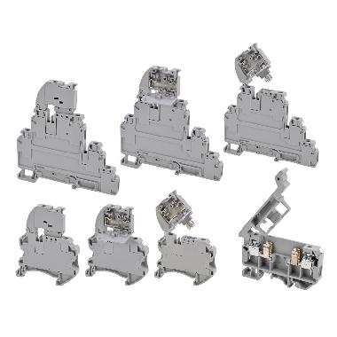 MORSETTI COMPONIBILI A VITE, CON FUSIBILE product photo Photo 01 3XL