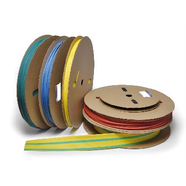 GUAINA TERMORESTRINGENTE TERMOCOIL, IN POLIOLEFINA, RESTRINGIMENTO 2:1, BOBINA 100m, Ø INT. 9,5mm PRE RESTR., Ø INT. 4,5mm POST RESTR., NERO product photo Photo 01 3XL