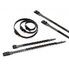 FASCETTE, IN POLIMERO ELASTOMERIZZATO A BASE POLIAMMIDICA (Conf. da 100 Pz.) product photo