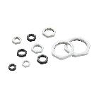 CONTRODADO, IN POLIAMMIDE PA6.6, Pg13,5, NERO RAL 9005 product photo