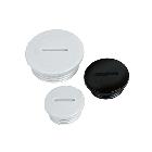 TAPPI, IN POLISTIROLO PS, PASSO Pg13,5, IP54, GRIGIO RAL 7035 (Conf. da 100 Pz.) product photo