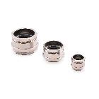 PRESSACAVO, IN OTTONE NICHELATO, CON GUARNIZIONE IN PVC 50 sh A, PASSO GAS G1/2', IP54 product photo