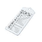 CARTELLINO DI IDENTIFICAZIONE, IDEALE PER L'IDENTIDICAZIONE DI PIU' CAVI (Conf. da 100 Pz.) product photo