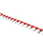 CAPOCORDA CONCATENATO AD OCCHIELLO, PREISOLATO IN POLICARBONATO, ROSSO, PER CONDUTTORI IN RAME, HALOGEN FREE, VITE 4mm SEZIONE 0,25-1,5 mmq (Conf. da 2000 Pz.) product photo