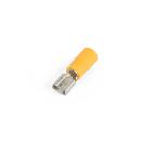 INNESTO FEMMINA GIALLO 6,35x0,8 (Conf. da 100 Pz.) product photo