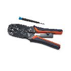 CRIMPATRICE MECCANICA, PER CONNETTORI RJ 11, DOTATO DI LAME PER IL TAGLIO E LA SPELATURA DI CAVI product photo