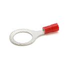 CAPOCORDA AD OCCHIELLO, PREISOLATO IN PVC, ROSSO, PER CONDUTTORI IN RAME, VITE 12mm SEZIONE 0,25-1,5 mmq (Conf. da 100 Pz.) product photo