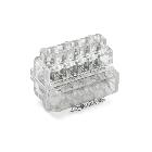 MORSETTIERA UNIPOLARE, A SERRAGGIO INDIRETTO, CON ATTACCO GUIDA DIN, 5 VIE SEZIONE NOMINALE 6mmq (Conf. da 10 Pz.) product photo