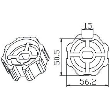 OTTAGONALE 59X0,6mm product photo Photo 01 3XL