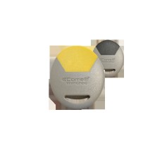 CARTA STANDARD FORMATO PORTA-CHIAVI GRIGIO - GIALLO product photo