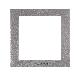 Telaio 1 Modulo Serie Ikall, Cornice Silver product photo Photo 02 2XS