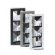 TELAIO 2 MODULI SERIE IKALL CON CORNICE COLORE ANTRACITE product photo Photo 01 2XS