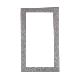 Telaio 2 Moduli Serie Ikall, Cornice Silver product photo Photo 02 2XS