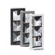 TELAIO 4 MODULI SERIE IKALL CON CORNICE COLORE ANTRACITE product photo Photo 01 2XS