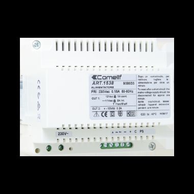 ALIMENTATORE CITOFONICO SISTEMA TRADIZIONALE 4+1 ING. 230VAC product photo Photo 01 3XL