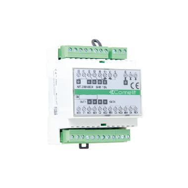 MODULO SIMPLEHOME 5 INGRESSI 4 USCITE 16A SU DIN (5I4O16A) product photo Photo 02 3XL