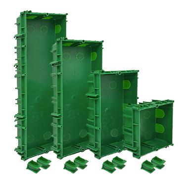 Scatola Da Incasso 2 Moduli Per Pulsantiere product photo Photo 02 3XL