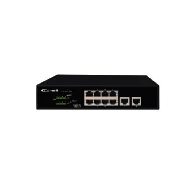 Switch Poe, 8 Port +2Ge Uplink Gbit product photo Photo 02 3XL