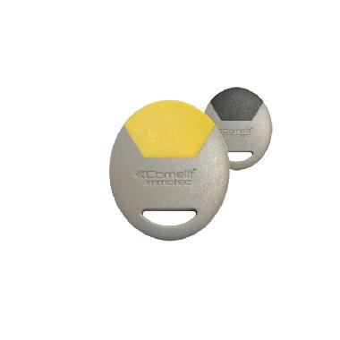 CARTA STANDARD FORMATO PORTA-CHIAVI GRIGIO - GIALLO product photo Photo 02 3XL
