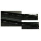 COPPIA BARRIERE INFRAROSSO 3 RAGGI DOPPI, ALTEZZA 1M, NERA product photo