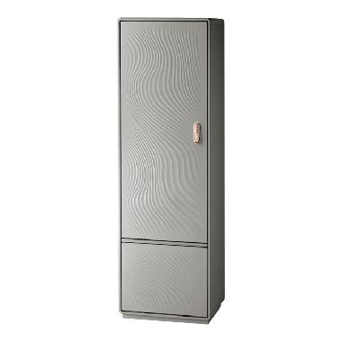 Serie GRAFI 5 - Armadio in vetroresina, 1 vano + zoccolo, IP55, dim. 1390 x 580 x 330 mm (AxBxP) product photo Photo 01 3XL