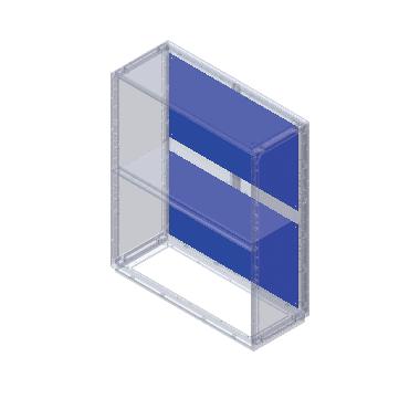 Acc. per Serie GRAFI 12 - Piastra di fondo, in bachelite spessore 5 mm, per vano altezza 1340 mm product photo Photo 01 3XL