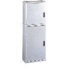 Serie BVT-BVN - Armadio in vetroresina a 2 vani, con serratura, dim. 546 x 1460 x 308 mm (BxAxP) product photo