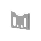 Acc. Serie GRAFI - Custodia porta schede /disegni formato A4, fissaggio con biadesivo product photo