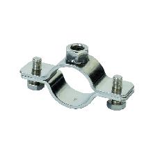 Collare fissatubo pesante in acciaio INOX AISI 304, per tubo diam. 25-29 mm / 3/4&amp;amp;amp;quot;, filetto M8 product photo