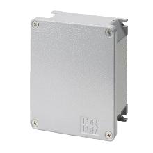 Scatola di derivazione in alluminio verniciato, dimensioni interne 128 x 100 x 55 mm, IP66/67 product photo