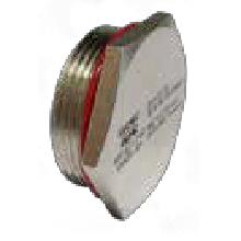 Tappo in acciaio INOX AISI 316L per chiusura di fori filettabili ATEX, filetto M40x1,5 mm product photo
