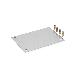 Piastra di fondo in acciaio zincato per scatola di derivazione cod. 65306 product photo Photo 01 2XS