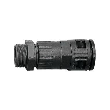 Raccordo pressacavo, Metrico 25 x 1,5 mm, filetto maschio plastico, IP68, nero, AD21,2 product photo Photo 01 3XL