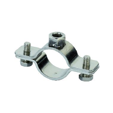 Collare fissatubo pesante in acciaio INOX AISI 304, per tubo diam. 32-36 mm /1&amp;amp;amp;quot;, filetto M8 product photo Photo 01 3XL