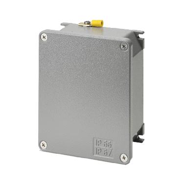 Scatola di derivazione in alluminio verniciato ATEX, dimensioni interne 90 x 90 x 53 mm, IP66 product photo Photo 01 3XL