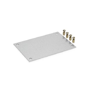 Piastra di fondo in acciaio zincato per scatola di derivazione cod. 65302 product photo Photo 01 3XL