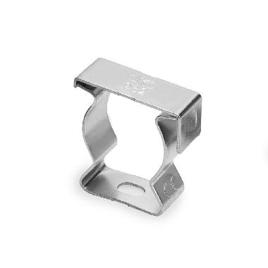 Collare fissatubo UNIKO in acciaio zincato, diametro 20 mm, asola 6x10 mm product photo Photo 01 3XL