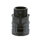 Raccordo ad innesto rapido in poliammide, Metrico 40x1,5 , filetto maschio fisso, IP66, nero, AD42,5 product photo
