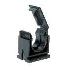 Collare fissatubo monopezzo in poliammide, nero, AD28,5 product photo