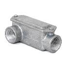 Scatola di infilaggio in alluminio, 2 vie una a sinistra, filettatura GAS 2&amp;amp;amp;quot;, IP65 product photo