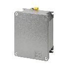 Scatola di derivazione in alluminio verniciato ATEX, dimensioni interne 128 x 100 x 55 mm, IP66 product photo