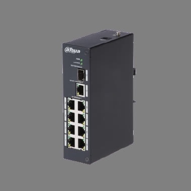 DAH PFS3110-8T - Switch 8 porte 10/100 + 1 1000 + 1 SFP product photo Photo 01 3XL