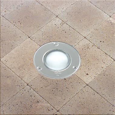 MICROFLOOR 1650 LED 0,6W CLD S+L INOX product photo Photo 01 3XL
